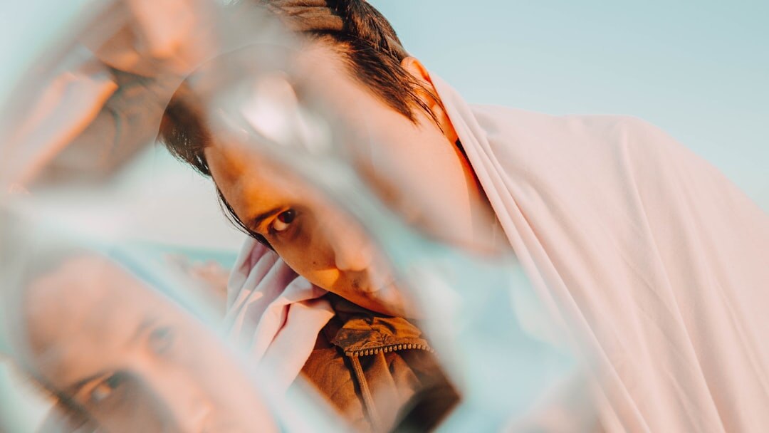 person reflecting on emotions